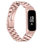 Samsung Galaxy Fit e three beads stainless steel watch band - Pink