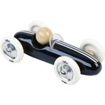 Vilac Grand Prix Vintage Car, Wooden Racing Car, Handcrafted In France, 18 x 10 x 7 cm, Suitable for 2 Years+, Black