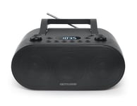 Lecteur radio CD et MP3 portable Muse M-35 Bluetooth Noir