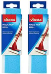 UK Vileda Magic Mop Refill Blue Pack Of 2 High Quality