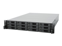 Synology SA3610 - NAS-server - 12 brønner - kan monteres i rack - SATA 6Gb/s / SAS - RAID RAID 0, 1, 5, 6, 10, JBOD, RAID F1 - RAM 16 GB - Gigabit Ethernet / 10 Gigabit Ethernet - iSCSI støtte - 2U