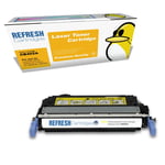 Refresh Cartridges Replacement Yellow CB402A/HP 642A Toner Compatible With HP