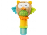 Handle toy with squeaker Owl 17 cm