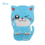 Phone Holder Lazy Bracket Stand Mounts Blue Cat