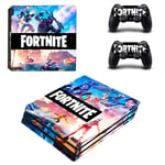PS4 Pro Battle Royal Title Console Skin, Decal, Vinyl, Sticker, Faceplate - Console and 2 Controllers - Protective Cover for PlayStation 4 PRO