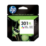 Original HP 301XL Colour Ink Cartridge 7.5ml For Officejet 2620 Printer - Boxed