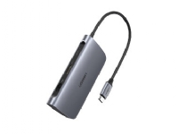 UGREEN 7-in-1 CM212 Hub USB-C PD 100W, 2x USB-A 3.0, HDMI 4K/30Hz, SD/TF, RJ45 Adapter