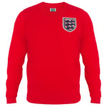 England Official Football Gift Mens1966 Moore No.6 Long Sleeved Away Shirt Large