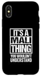 iPhone X/XS It's A Mali Thing You Wouldn't Understand First Name Case