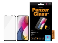 PanzerGlass - Skärmskydd för mobiltelefon - lämplig för fodral - glas - ramfärg svart - för Motorola Moto G Stylus (2021)
