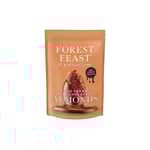 Forest Feast mjölkchokladöverdragna mandlar med saltad karamell, 120 g