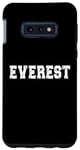 Coque pour Galaxy S10e Souvenir de l'Everest / Everest Mountain Climber / Police moderne