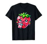Funny Kawaii Anime Strawberry Summer Berry Fresh Women Men T-Shirt