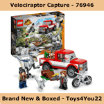 LEGO 76946 Jurassic World Blue and Beta Velociraptor Capture  Brand new + Sealed