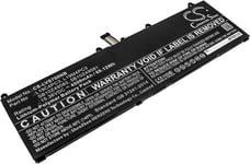 Kompatibelt med Lenovo Legion S7 15IMH5 82BC0051AU, 15.36V, 4500 mAh