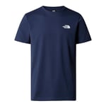 THE NORTH FACE Simple Dome T-Shirt Summit Navy S