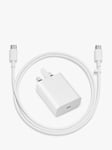 Google 30W USB-C Charger & Cable, White