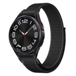 Full Fit Nylonarmband Samsung Galaxy Watch 6 Classic 47mm Svart