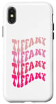 iPhone X/XS Tiffany First Name I Love Tiffany Vintage Groovy Birthday Case