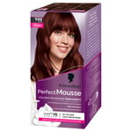 Schwarzkopf - Perfect Mousse - Coloration Cheveux - Mousse Permanente sans Ammoniaque - Masque Soin 96 % d'ingrédients d'origine naturelle - Acajou 586, 1 Unité (Lot de 1)