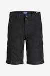 Jack & Jones Junior - Cargoshorts jpstCole jjMateo Cargo Short Jnr - Svart