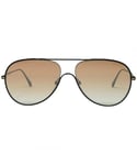 Tom Ford Mens Anthony FT0695 01F Black Sunglasses - One Size