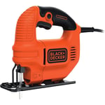 Black and Decker 400W Corded Electric Jigsaw With Blade and Kitbox - KS501-GB