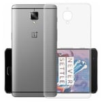 OnePlus 5T Stötdämpande Silikon Skal Simple® Transparent