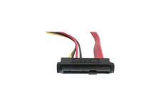 StarTech.com 18in SAS 29 Pin to SATA Cable with LP4 Power - 18in SAS 29 pin to SATA Cable - 18in SFF 8482 to SATA (SAS729PW18) - SATA/SAS-kabel - 46 cm