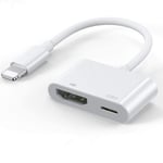 Lightning till HDMI Adapter 5V, 1A - Vit - TheMobileStore Adapter - Lightning