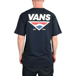 Vans Shaper Type S/S T-Shirt - Navy