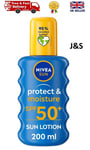 Nivea Sun Protect & Moisture Sun Spray Spf50 (200ml)