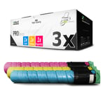3x Ink Cartridges for Ricoh Mp C2051AD C2550 C2551 C2550spf C2551AD C2050 Cmy