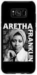 Coque pour Galaxy S8+ Photo portrait d'Aretha Franklin par David Gahr