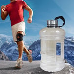 2.2L Gym Water Bottle BPA Free Large Sport Training Camping Drink Kettle Clear