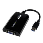 Startech USB 3.0 till externt VGA-videokort, flerskärmsadapter för Mac och PC – 1920x1200/1080p