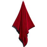 Tonal Stripe Strandhåndkle 100x180 cm, Lys Rød, Klar Rød