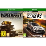 Wreckfest (Xbox One) & Project Cars 3 (Xbox One)