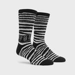VOLCOM - Shred Stone Socks - One Size - Off White - Mens Crew Socks