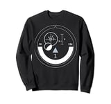 Universe Starfield Design Funny Sweatshirt