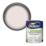Dulux Quick Dry Satinwood Paint For Wood And Metal - Blossom White 750 ml