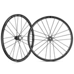 Fulcrum Racing Zero Carbon Competizione Disc Clincher Road Wheelset - Black / 12mm Front 142x12mm Rear Shimano Centerlock Pair 11-12 Speed 700c