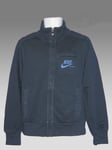 New Vintage NIKE Sportswear NSW Men's Distressed Fleece Cotton Jacket Blue M