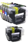 5 Compatible LC3219 (LC3217) XL inks for Brother  J5930DW  J6530DW  J6930DW