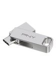 PNY Duo-Link - USB flash drive - 128 GB - 128GB - USB Stick