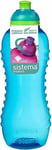Sistema Water Bottle Twist N Sip Bpa Free For School Sports Kids 460 Ml Blue