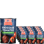 Kung Markatta Krossade Tomater Italienska Örter 12-pack | 12 x 400g