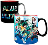 ABYstyle My Hero Academia heroes värmekänslig mugg 460ml