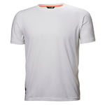 Helly Hansen T-skjorte hvit l chelsea evolution 