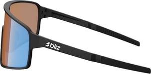 Bliz P001S Nano Nordic Light Sportglasögon Matt Black w/ Coral Orange Blue Multi